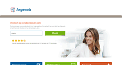 Desktop Screenshot of onsdenbosch.com